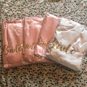 Bridesmaid and Bride Robes, Wedding robes